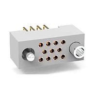 AirBorn RM382-104-451-5500 Rectangular MIL Spec Connectors 3 Row Right Angle PTH Connector without Mounting Ears (RECEPTACLE)