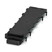 PHOENIX CONTACT 2896306 DIN Rail Connector HBUS 107.6-16P-1S BK