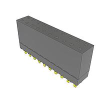 Samtec ESW-110-12-G-D Stackthrough .100" Elevated Socket Strip