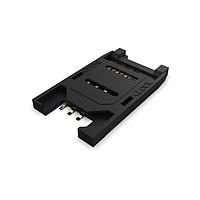 GCT (Global Connector Technology) SIM5060-6-0-26-00-A Card Connectors SIM Card Connector, Hinged Type, 6 Pin, SMT, 2.6mm Profile