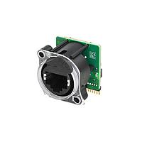 NEUTRIK NE8FAH-M-Gb-LR-DAE Connectors Cat 5 A series - PCBH- integrated 1Gb magnetics - Light ring - asymmetric non-metallic push tab