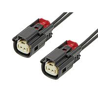 Molex 216280-1021 Double Ended MX150 R-R SR 2ckt 150mm Sn Sld Cbl