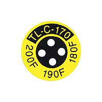OMEGA TL-C-290 4 Dot Circular Non-Reversible Temperature Label (320 °F)