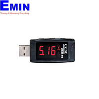 CEM USB-10 DC Voltage/Current Tester (3~9V, 0~3A)