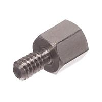 Keystone Electronics 8715 Hex SS .250 M/F THRD