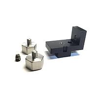 Amphenol Wilcoxon REF001 Mounting Kit Universal mounting kit:SF3: 1/4-28 to 10-32 adaptor stud13249-01: 1/4-28 to 8-32 adaptor plate for 997 and 712 sensors13249-02: 1/4-28 to 10-32 adaptor plate13267-01 90 adaptor plate for 993 series sensors