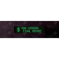 Matrix Orbital BLC2021-BL-FG PC Bay Inserts, LCD Characters 20x2 Green Txt Black Background