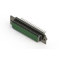 EDAC 628-M50-621-GT2 D-Sub Connectors - Standard Density Vertical Machined D-Sub Connector