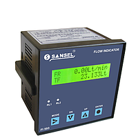 Sansel FI 593 Flow Indicator/Totalizer (±0.1%FS at 25ºC)
