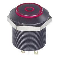 APEM FDAP1F1482F04 Sealed On/Off Dual Illum Icon, 24mm