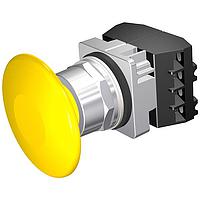 SIEMENS 52PP2V4B Push-Pull PP2,MTD,YLW,2 1/2" PLASTIC,2POS,2NO-2NC