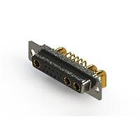 EDAC 630-13W3240-3T1 Mixed Contact D-Sub Connectors Right-angle Power Combo D-Sub Connector