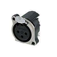 NEUTRIK NC3FBH1 Receptacles 3C FEMALE PCB