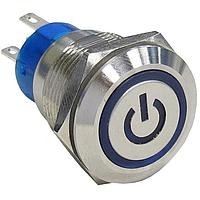 AMP Connectors - TE Connectivity AV1910P524Q04 Anti-Vandal AV19 SPM 3A POWER LED YELLOW 24V