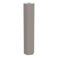 Essentra Components 14HTSP039 Hex Hex Threaded Standoff, #4-40 Thread, 1.375 Spacer