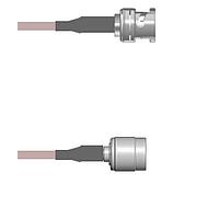 Amphenol Custom Cable Q-0K053000R144i RF Cable Assemblies BNC-SP/TNC-SP G316D 144I