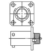 Amphenol Aerospace MS27656T17F35P Receptacles 55P SZ 17 PIN