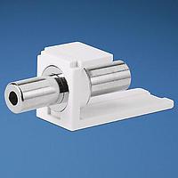 Panduit CM35MSCIWY Phone Connectors Stereo Coupler 3.5mm Off White