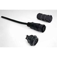 Amphenol LTW BD-07PMMS-QC8001 Standard Circular Connector 7P M CONN M PIN Std, Recept Front