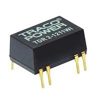 TRACO Power TDR 2-1211WI Isolated 2W DC/DC Converter isolated, regulated in a PCB Mount Overmold