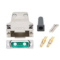 Molex 173114-0993 D-Sub Backshells FCT Backshell CONN Kit  Mixed D-Sub CONN (2) HP CONT (5)  Signal CONT 7 CKT