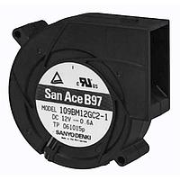 Sanyo Denki 9BMB24H2D01 Blowers DC Blower, 97x33mm, 24VDC, High Performance, Locked Rotor Sensor