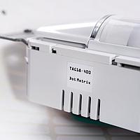 HellermannTyton TAG15-400 Thermal Transfer Label Dot Matrix Label, 1.0" x .50", 7 Across, Polyester, White, 5000/pkg
