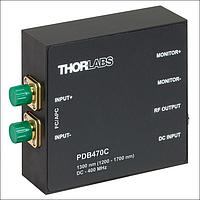 THORLABS PDB470C-AC Fiber-Coupled Balanced Amplified (400 MHz, InGaAs, 1300 nm, AC Coupled)