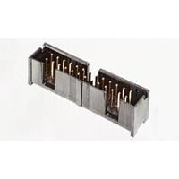 AMP Connectors - TE Connectivity 1761683-3 Shrouded IDC LOW PRO HDR 10P VERT HT BLACK