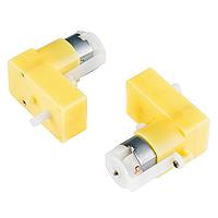 SparkFun ROB-13258 AC, DC & Servo Motors Hobby Gearmotor -  65 RPM (Right Angle, Pair)