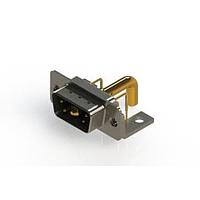EDAC 629-5W1-250-4TC Mixed Contact D-Sub Connectors Right-angle Power Combo D-Sub Connector
