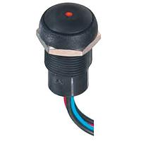 APEM IRR3F422 Sealed SPST-NO 250VAC 48VDC RND, BLACK