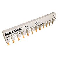 Altech 3P16UL3/12 3 Phase Busbar 3 Ph Busbar 204.6mm 12Pin, 115A