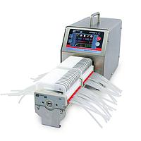 Leadfluid BT100F-1 Intelligent Dispensing Peristaltic Pump (0.0001-41mL/min, 24 CH, 10 rollers)