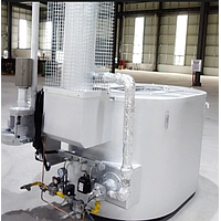 Wondery WDL-RG-500 Oval Crucible Gas Industrial Metal Melting Furnace with Recuperator (500kg; 230KW)