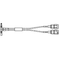 Rosenberger L99-A0490-300-non RF Cable Assemblies cable set SMA to mini-coax - non matched