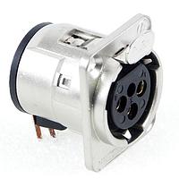 Switchcraft E3FDRAAU Connectors QG RECEPTACLE/GOLD