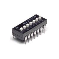 P&B 1825057-2 DIP Switches SPST 3POS EXT T/H DIP SWITCH