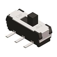 Diptronics LSSAM12-V-T/R Slide Switches Large-sized Type 1P2T