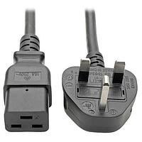 Tripp Lite P052-008 AC Power Cord 8FT AC CRD,BS1363/C19,13A,250V