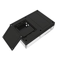 Serpac 172RC9V,BK Electrical Enclosures S Series Screw Top w/ 9V Batt Comp 6.88 x 4.88 x 2.00", Black