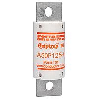 Mersen A50P125-4 High Speed Fuse Fuse,Fast Acting,No Blown Indicator,Bolt-In,100kA AC,79kA DC,500VAC/450VDC,125A