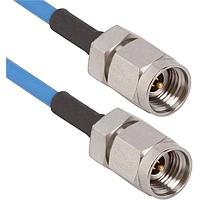 Amphenol SV Microwave 7015-0617 RF Cable Assemblies 2.92mm M to 2.92mm M Cbl Assy for .085Cbl