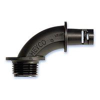 Heyco 1957 Flexible, Liquid Tight HF3C 3/4 NPT 90 DEG HUB