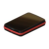 Serpac CX60DBKAOR Hand Held CX-60 Series Waterproof Pocket Enclosure with Orange Seal. Three-Piece Design, Polycarbonate Plastic, Integrated Waterproof Seal, IP 65, 66, 67; NEMA 4X, 12, 13 Ratings