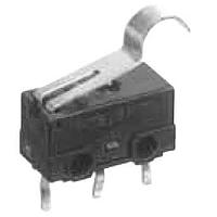 Panasonic Industrial Devices AH16849 Snap Action Switches SPDT Hinge Simulated Roller Lever, Solder