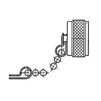 Radiall R161853000 Accessories N / MALE DUST CAP WITH CHAIN