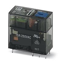 PHOENIX CONTACT 1012737 Industrial Relays Plug-in miniature relay  with power contact  1 changeover contact  test button  mechanical switch position indicator  status LED  freewheeling diode  polarity A1+  A2-  input voltage 110 V DC