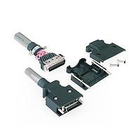 3M Electronic Solutions Division 10150-3000PC Micro-D D-Sub Connectors 50P MINI D RIBBON .050" SOLDER PLUG