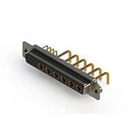 EDAC 630-13W6650-1N2 Mixed Contact D-Sub Connectors Right-angle Power Combo D-Sub Connector